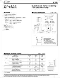 Click here to download GP1S33 Datasheet