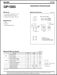 Click here to download GP1S93 Datasheet