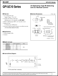 Click here to download GP1UC102 Datasheet