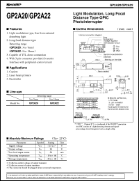 Click here to download GP2A20 Datasheet