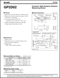 Click here to download GP2D02 Datasheet