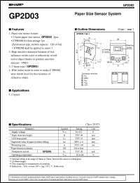Click here to download GP2D03 Datasheet