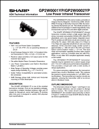 Click here to download GP2W0002 Datasheet