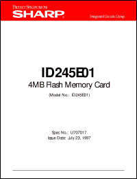 Click here to download ID245E01 Datasheet