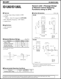 Click here to download IS1U60 Datasheet