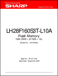 Click here to download LH28F160S3T-L10A Datasheet