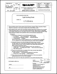 Click here to download LT1ZE40 Datasheet
