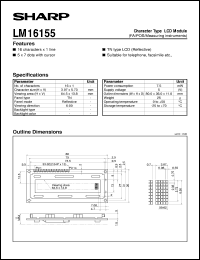 Click here to download LM16155 Datasheet
