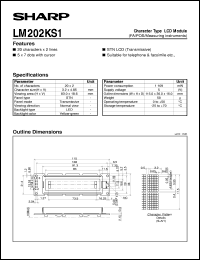 Click here to download LM202KS1 Datasheet