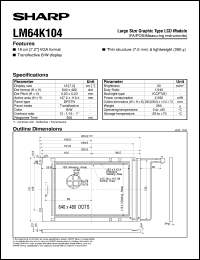 Click here to download LM64K104 Datasheet