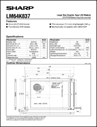 Click here to download LM64K837 Datasheet