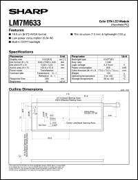 Click here to download LM7M633 Datasheet