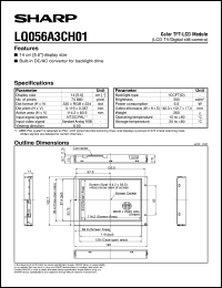 Click here to download LQ056A3CH01 Datasheet