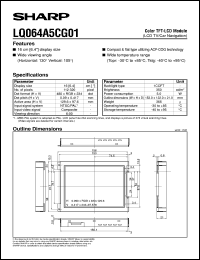 Click here to download LQ064A5CG01 Datasheet