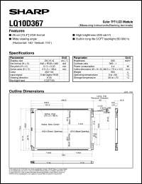 Click here to download LQ10D367 Datasheet