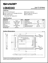 Click here to download LQ64D343 Datasheet