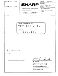 Click here to download LQ9D161 Datasheet