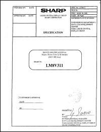 Click here to download LM8V311 Datasheet