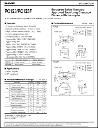 Click here to download PC123F Datasheet