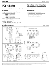 Click here to download PC816A Datasheet