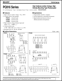 Click here to download PC816CD Datasheet