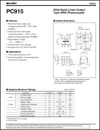 Click here to download PC915 Datasheet