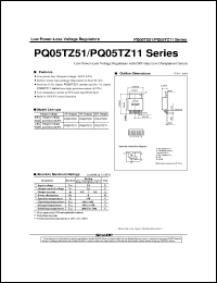 Click here to download PQ05TZ11 Datasheet