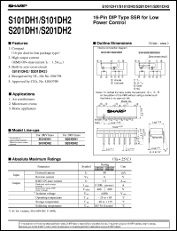 Click here to download S101DH1 Datasheet