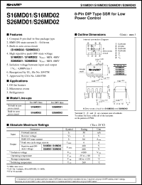 Click here to download S16MD01 Datasheet