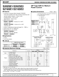 Click here to download S202SE1 Datasheet
