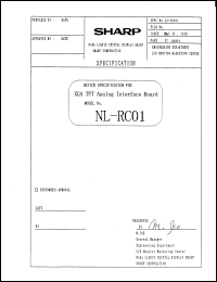 Click here to download NL-RC01 Datasheet