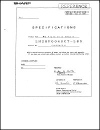 Click here to download LH28F004SCB-L12 Datasheet