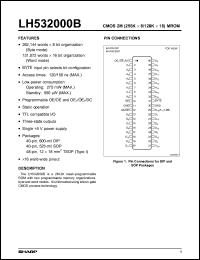 Click here to download LH532000BTR Datasheet