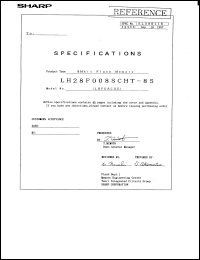 Click here to download LH28F008SCHD-L120 Datasheet