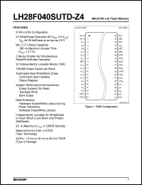 Click here to download LH28F016SUTD-Z4 Datasheet