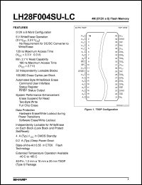 Click here to download LH28F004SUT-LC12 Datasheet