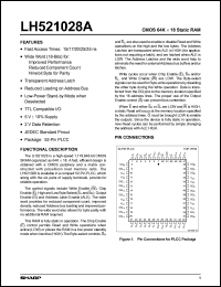 Click here to download LH521028AU-20 Datasheet