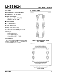 Click here to download LH531024 Datasheet