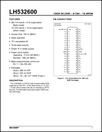 Click here to download LH532600TR Datasheet