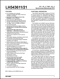 Click here to download LH543621M-35 Datasheet