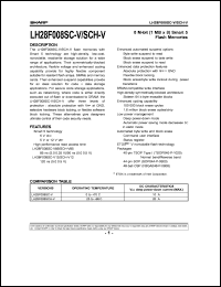 Click here to download LH28F008SCT-V85 Datasheet