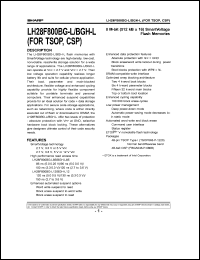 Click here to download LH28F800BGHB-BL85 Datasheet