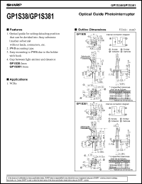 Click here to download GP1S38 Datasheet