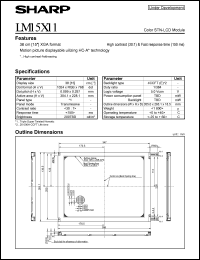 Click here to download LM15X11 Datasheet