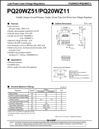 Click here to download PQ20WZ11 Datasheet