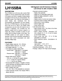 Click here to download LH155BA Datasheet