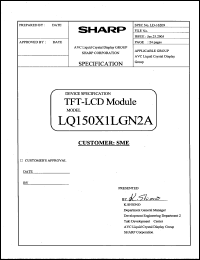 Click here to download LQ150X1LGN2A Datasheet