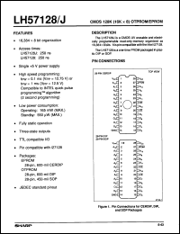 Click here to download LH57128-25 Datasheet