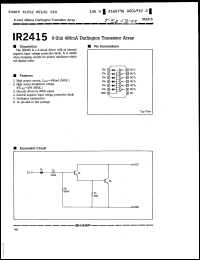 Click here to download IR2415 Datasheet
