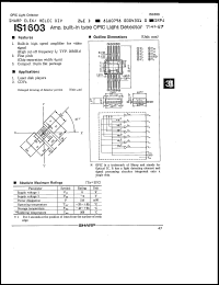 Click here to download IS1603 Datasheet